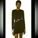 Zara Dresses | Belted Cut Out Dress | Color: Black | Size: M