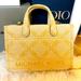 Michael Kors Bags | Michael Kors Gigi Small East-West Monogram Messenger Bag In Gold/Tan | Color: Gold | Size: Os