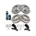 2003-2007 GMC Savana 2500 Front and Rear Brake Pad and Rotor Kit - TRQ