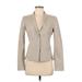 T Tahari Blazer Jacket: Short Tan Solid Jackets & Outerwear - Women's Size 6