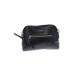 Lodis Leather Crossbody Bag: Pebbled Black Print Bags