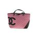 Chanel Leather Shoulder Bag: Quilted Pink Print Bags