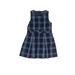 Lands' End Special Occasion Dress - DropWaist: Blue Plaid Skirts & Dresses - Kids Girl's Size 7