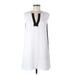 BCBGMAXAZRIA Casual Dress - A-Line: White Dresses - Women's Size X-Small