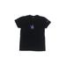 American Apparel Short Sleeve T-Shirt: Black Print Tops - Kids Girl's Size Large