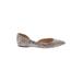 J.Crew Flats: Ivory Snake Print Shoes - Women's Size 7 - Pointed Toe