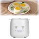 Fully Automatic Smart Egg Cooker, Smart Egg Cooker, Electric Egg Boiler Machine, Mini Egg Cooker for Steamed, One-Button Control Heating, Lntelligent Power Off, Safe And Reliable
