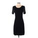 Maeve Casual Dress - Sheath: Black Grid Dresses - Women's Size Small