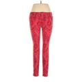 Joe's Jeans Jeggings - Mid/Reg Rise: Red Bottoms - Women's Size 30