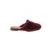 Lucky Brand Mule/Clog: Burgundy Shoes - Women's Size 7 1/2