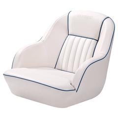 Pontoon Boat Seat Captains Chair Soft Bucket Boat Seat Blue - N/A