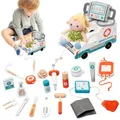 Ensemble de jouets en bois pour enfants d'âge alth kit de médecin pour tout-petits jouets