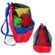 Sac de plage en maille pour enfants pliable et portable paniers de rangement pour jouets natation