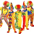 Cosplay de Barrage Multicolore pour Enfant Clown LYus Déguisement de ixpour Garçon et Fille