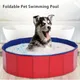 Piscine Pliable Portable pour Chien et Chat Baignoire pour Chien Livres pour Animaux de Compagnie