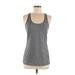 Under Armour Tank Top Gray Scoop Neck Tops - Women's Size Medium