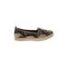 Clarks Flats: Brown Acid Wash Print Shoes - Women's Size 7 1/2