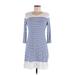 Market and Spruce Casual Dress: Blue Dresses - Women's Size Medium