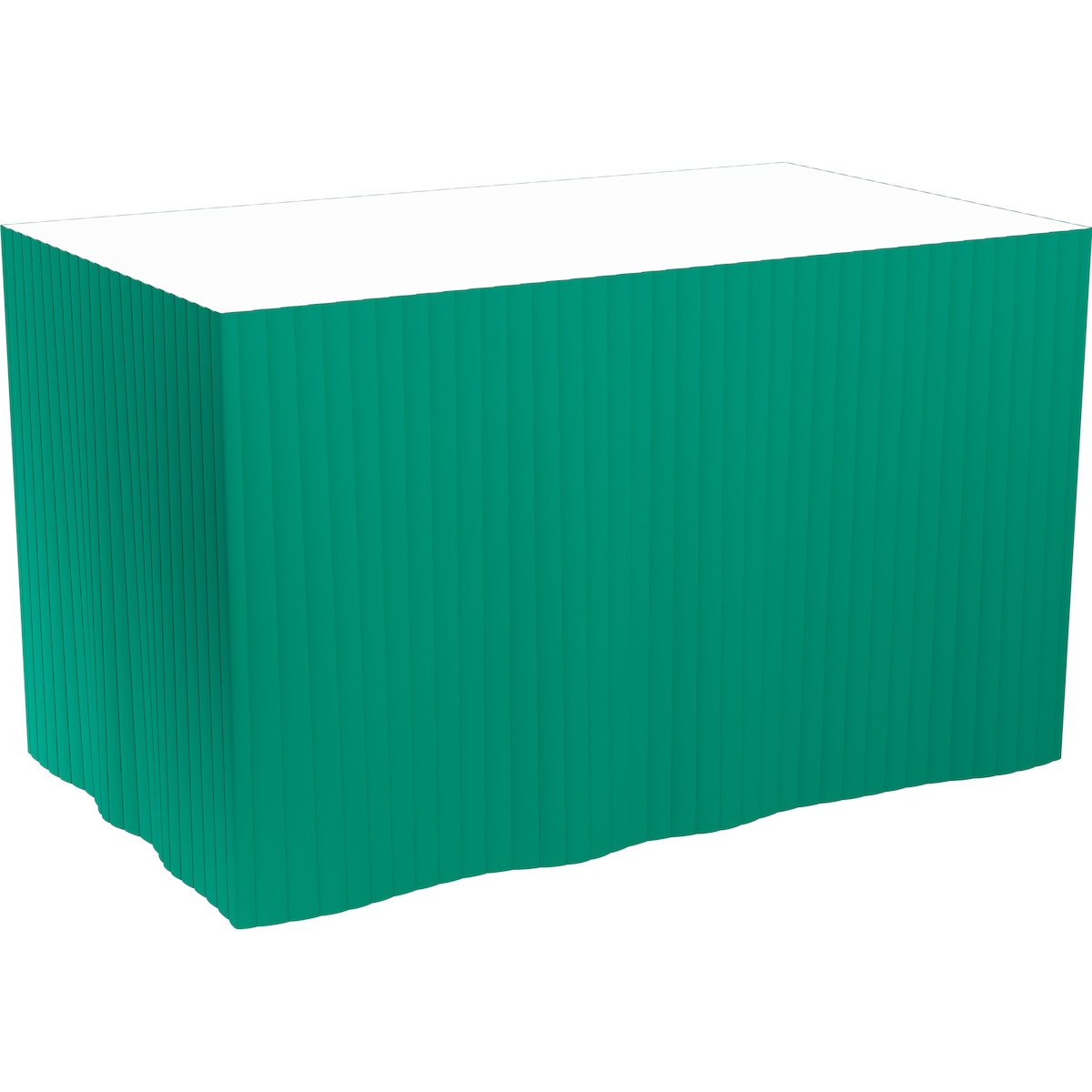 Duni Dunicel®-Skirtings 0,72 x 4 m Jägergrün, 5 Stk/Krt (5 x 1 Stk) Image