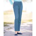 Blair Women's SlimSation® Ankle Pants - Denim - 14PS - Petite Short