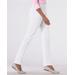 Blair Women's Classic Knit Denim Slim Jeans - White - 3X - Womens