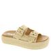 Steve Madden Karrigan - Womens 6.5 Bone Sandal Medium