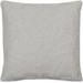 Paniz 20" Square Modern Cotton Sterling Gray/Pearl/Sage Throw Pillow - Hauteloom