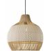 Garachico 17"L x 17"W x 88"H Rustic Pendant - Hauteloom