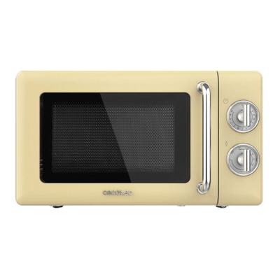 ProClean 3110 Retro Gelb Mechanischer Mikrowellenherd mitGrill von 20 l und 700 w. Image