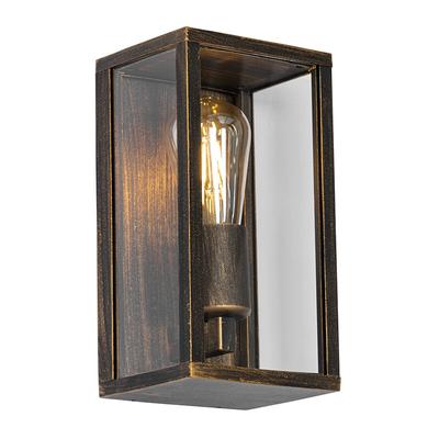 Vintage Wandleuchte Antikgold 26 cm IP44 - Charlois Image