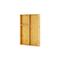 Besteckkasten Bambus Einsatz für Schubladen Küche 3 Fächer Schubladeneinsatz 30 x 40 x 5 cm