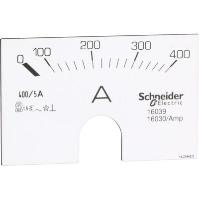 Schneider Electric 16039 16039 Schneider 16039 Skala 0-400A Dreheisen Image