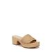 Margo Raffia Platform Slide Sandal