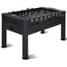 RayChee 58" L Foosball Table w/ Telescopic Rods Manufactured wood in Black/Brown/Green | 33.6 H x 32.5 W x 58 D in | Wayfair GT23006-BLK