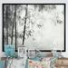 Design Art Black & White Wild Bamboo III - Bamboo Canvas Art Print_106634 Metal in Black/Gray/White | 24 H x 32 W x 1 D in | Wayfair