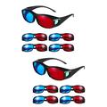 10 Pcs 3d Glasses Movie Glasses Game Glasses Viewing Glasses 3d Glasses For Movie Tv Theater