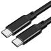 PD 100W USB 3.2 20Gbps ThunderBolt 3 Type C to Type C Cable 4K@60Hz USB C Cable Cord For iPhone 15 Pro Max MacBook Samsung 3m 5m black 1.5m