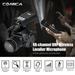 COMICA Microphone Handheld 328ft Dslr Camera / 16level Real-time328ft / 3.5mm Output 48-channel Uhf / / Receiver Carry / Real-time Cvm-wm100h Output Cable Wireless Handheld Xlr / Uhf /