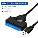 USB to SATA Adapter Converter Cable USB 3.0 2.0 to SATA Converter for 2.5 Inch SSD HDD Hard Drive External adaptador Accessories USB2.0 to SATA Cable