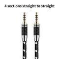 Aux Cable Jack 3.5MM To 3.5MM Audio Cable Jack Speaker Cable For iPhone Computer Car Speaker For iPad For Huawei Xiaomi 4 sections I to I 2m