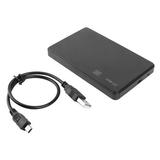 Plastic USB 2.0/3.0 Enclosure External 2.5 inch SATA SSD HDD Adapter Mobile Box HDD Case with USB Cable Pouch New USB2.0