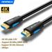 HDMI-compatible Cable 4k 2.0 8K 2.1 3m 5m Support ARC 3D HDR 4K 60Hz Ultra HD for Splitter Switch PS4 TV Box Projector 4K 2 0V 8m