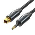 3.5mm Digital Optical Audio Cable Toslink SPDIF Coaxial Cable for Amplifiers Blu-ray Xbox 360 PS4 Soundbar Fiber Cable Red 5m