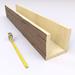 Ekena Millwork 3-Sided (U-beam) Riverwood Endurathane Faux Wood Ceiling Beam Urethane | 6 H x 216 W x 6 D in | Wayfair BMRW3C0060X060X216HW
