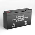 BatteryGuy Chloride 100-001-0136 replacement 6V 12Ah battery - BatteryGuy brand equivalent