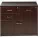 Lorell 35" Wide 4 -Drawer Steel File Cabinet Metal/Steel in Brown/Gray | 29 H x 35 W x 22 D in | Wayfair B01M11CS0Z