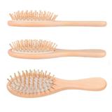 Wooden Cushion Comb Strawberry Accessories Pregnancy Wedge Pillow Massage Hair Brush
