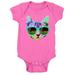CafePress - Rainbow Music Cat - Cute Infant Bodysuit Baby Romper