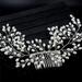 Luxury Vintage Bride Hair Accessories Handmade Pearl Wedding Jewelry Comb