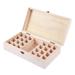 24 +1 Essential Oils Storage Essential Oil Carry Case Essential Oil Storage Chest Pine Essential Oil Essential Oil Bottle Bag Storage Box Bamboo Wooden